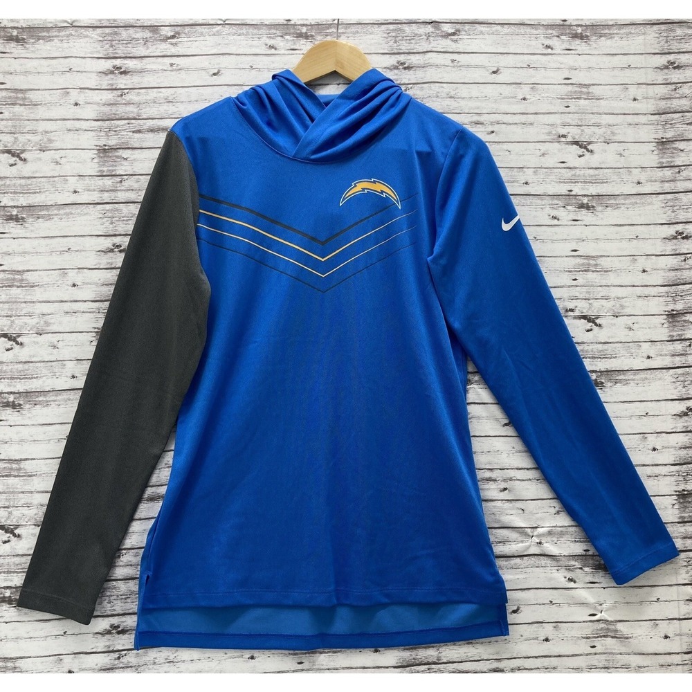 LA Chargers Nike Dri-Fit Hoodie Women's Size Small Sweatshirt Team Gear NFL